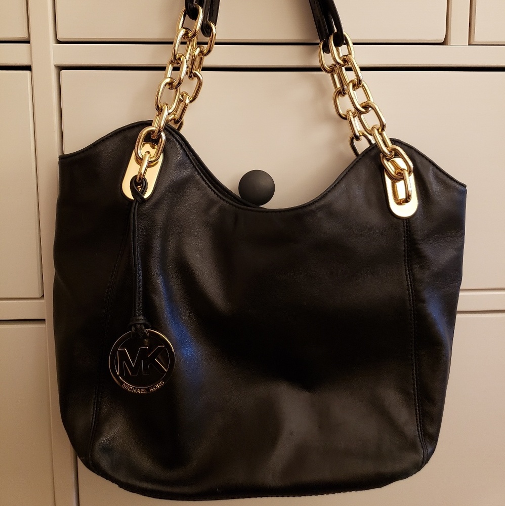 Michael Kors leather handbag